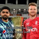 England Cricket Team vs Pakistan National Cricket Team Match Scorecard