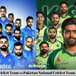 Pakistan National Cricket Team vs India National Cricket Team Match Scorecard