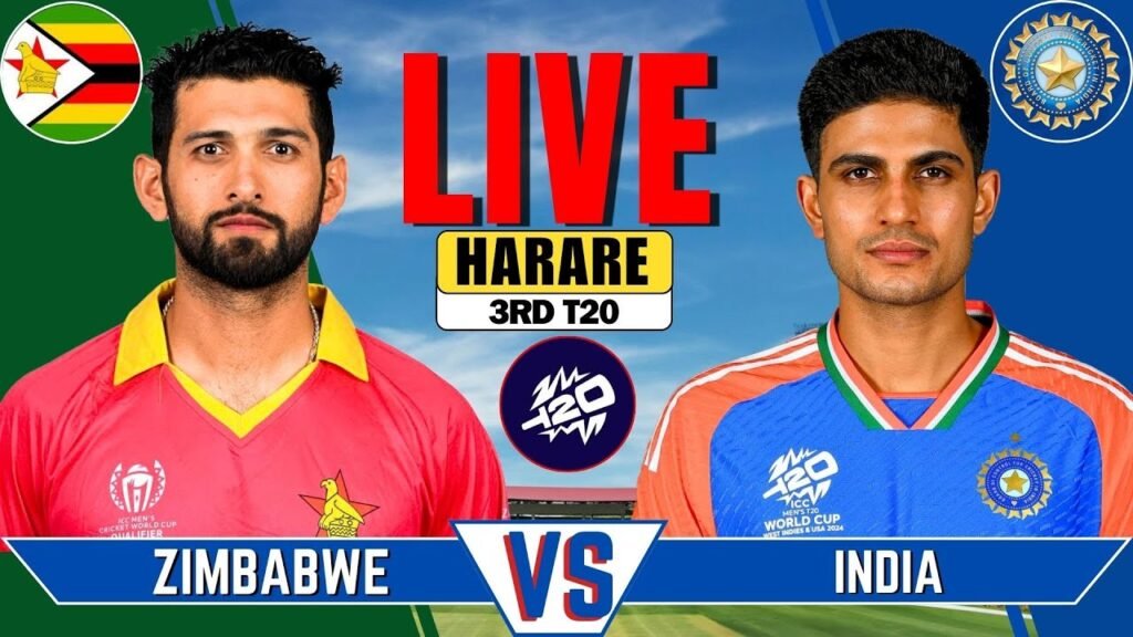 Zimbabwe national cricket team vs India national cricket team match Scorecard