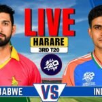 Zimbabwe national cricket team vs India national cricket team match Scorecard