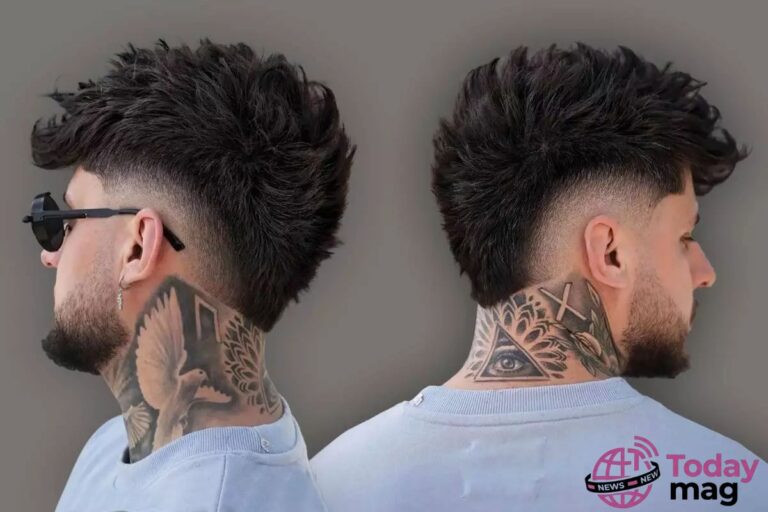 burst fade mullet