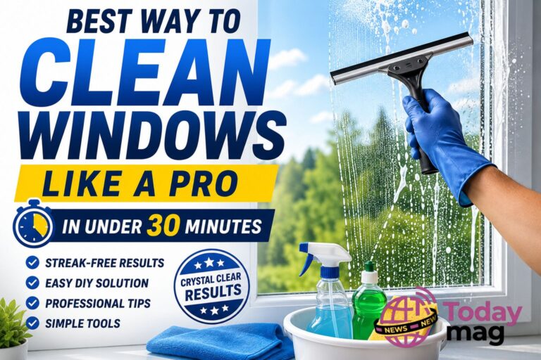Best Way to Clean Windows Like a Pro in Under 30 Minutes (2026 Guide) best way to clean windows