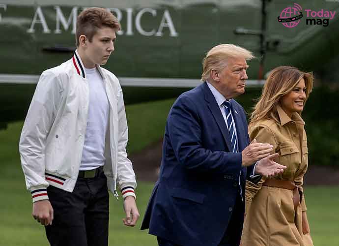barron trump height