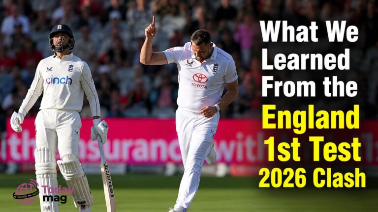 What We Learned From the England 1st Test 2026 Clash england 1st test 2026