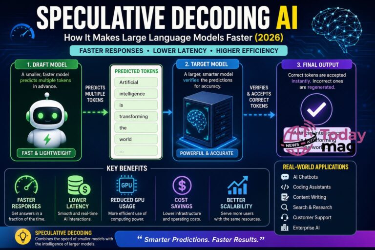 Speculative Decoding AI Explained: How It Makes Large Language Models Faster (2026) Speculative Decoding AI