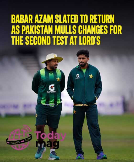 Babar Azam 2nd Test Match